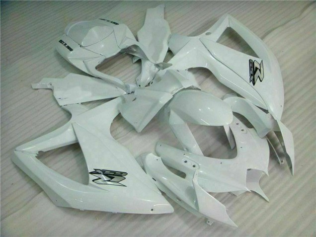Suzuki GSXR 600/750 Motorrad Verkleidung 2008-2010 - Weiss