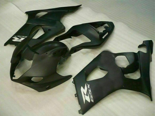 Suzuki GSXR 1000 Motorrad Verkleidung 2003-2004 - Matt Schwarz