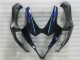 Suzuki GSXR 1000 Motorrad Verkleidung Kit 2005-2006 - Weiss Blau Glanzendes Schwarz