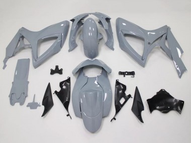 Suzuki GSXR 600 / GSXR 750 Motorrad Verkleidung Kit 2006-2007 - Nardo Grau