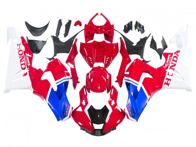 Honda CBR1000RR-R Motorrad Verkleidungen Kit 2020-2023 - Weiss Rot Blau HRC