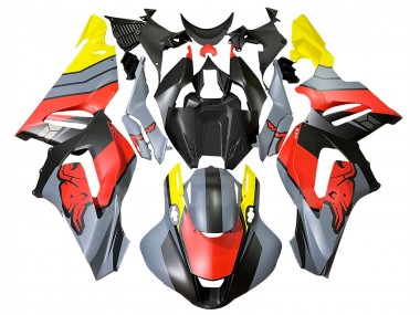 Honda CBR1000RR-R Motorrad Verkleidung 2020-2023 - Gelb Grau Rot Matt Schwarz