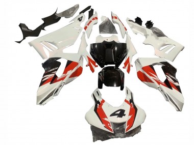 Honda CBR1000RR-R Motorrad Verkleidung 2020-2023 - Weiss Rot Glanzendes Schwarz 4