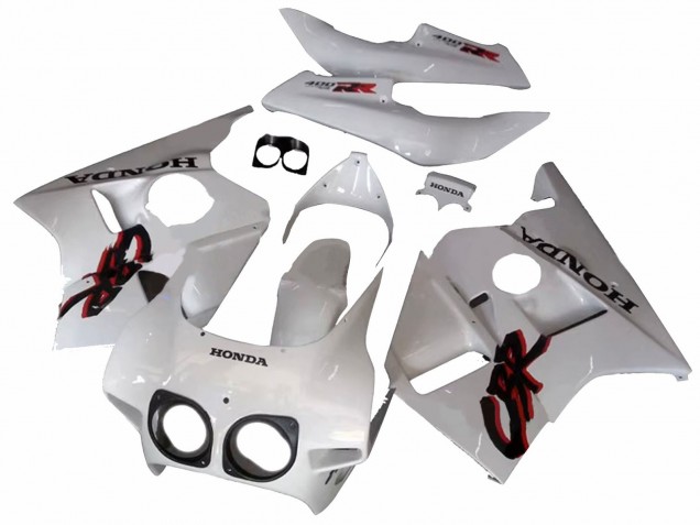 Honda CBR400RR NC23 Motorrad Verkleidung 1987-1989 - Weiss