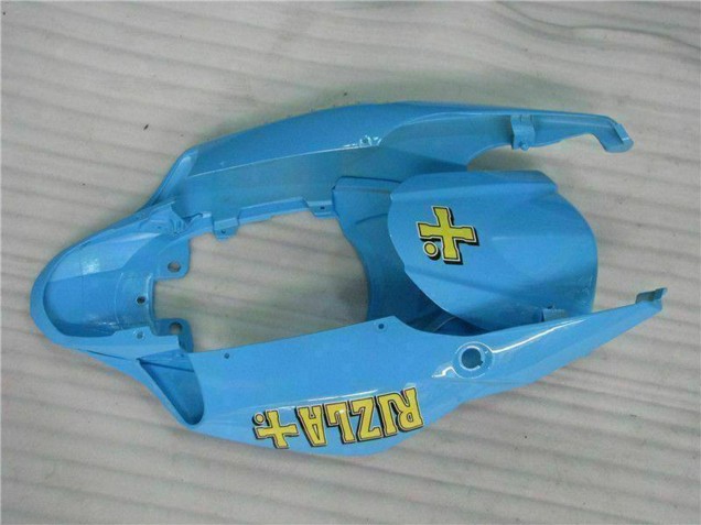 Suzuki GSXR 1000 Motorrad Verkleidung Kit 2007-2008 - Blau Gold Schwarz Rizla