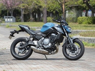 Kawasaki Ninja Z650 Motorrad Verkleidung 2017-2019 - Dunkel Blau