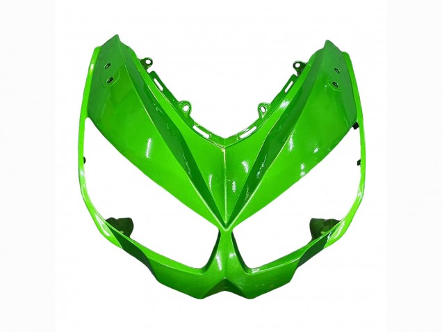 Kawasaki Z1000SX Motorrad Verkleidung 2010-2016 - Glanzendes Schwarz Matt Schwarz Grun