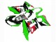 Kawasaki Z1000SX Motorrad Verkleidung 2010-2016 - Grun Rot Glanzendes Schwarz Elf 35