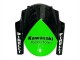 Kawasaki Z1000SX Motorrad Verkleidung 2010-2016 - Grun Rot Glanzendes Schwarz Elf 35