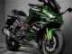 Kawasaki Z1000SX Motorrad Verkleidung 2020-2025 - Schwarz Grun Ninja