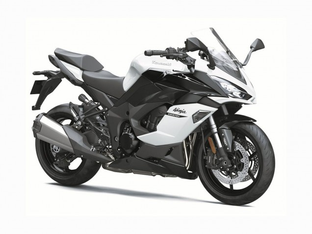 Kawasaki Z1000SX Motorrad Verkleidung 2020-2025 - Weiss Schwarz Ninja