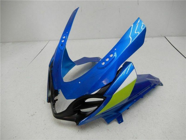 Suzuki GSXR 1000 Motorrad Verkleidung Kit 2009-2016 - Blau Grun Weiss