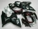 Suzuki GSXR 1000 Motorrad Verkleidung 2009-2016 - Glanzendes Schwarz Silber Weiss
