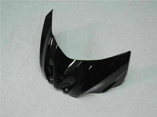 Suzuki GSXR 1000 Motorrad Verkleidung 2009-2016 - Glanzendes Schwarz Rot Leuchtfeuer Motul