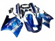 Kawasaki ZZR1100 Motorrad Verkleidung 1993-2003 - Blau Silber Schwarz