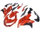 Kawasaki Versys 650 Motorrad Verkleidung 2015-2021 - Rot Matt Schwarz