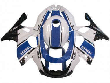 Yamaha YZF600R Thundercat Motorrad Verkleidung 1996-2007 - Weiss Blau Schwarz