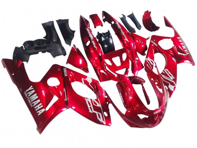 Yamaha YZF600R Thundercat Motorrad Verkleidung 1996-2007 - Rot Weiss Thunderace