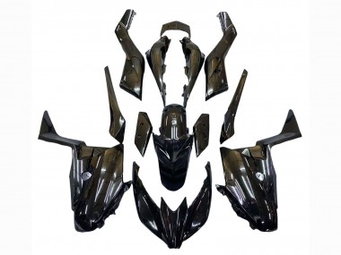 Yamaha XMAX300 Motorrad Verkleidung 2017-2021 - Glanzendes Schwarz