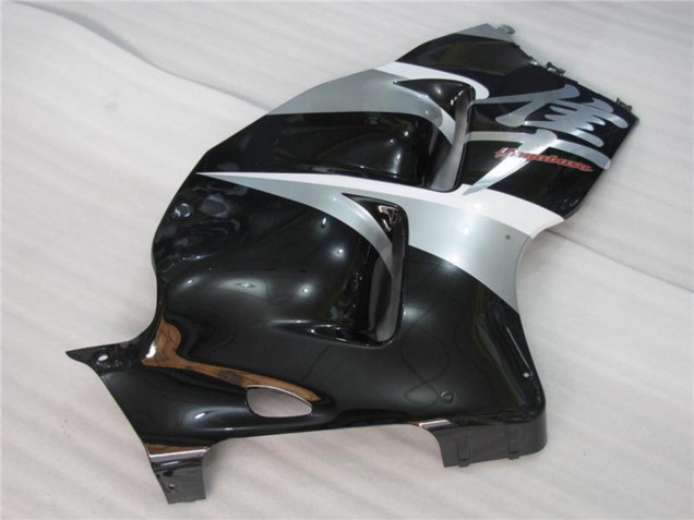 Suzuki GSXR 1300 Hayabusa Motorrad Verkleidung 1996-2007 - Silber Schwarz