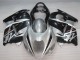 Suzuki GSXR 1300 Hayabusa Motorrad Verkleidung 1996-2007 - Silber Schwarz