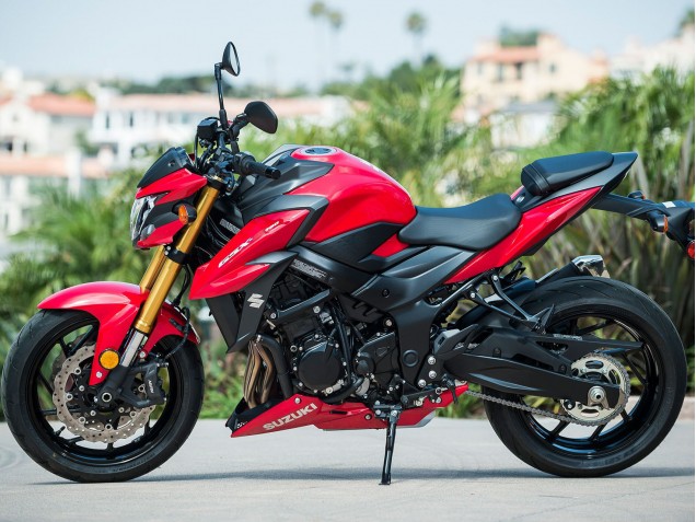 Suzuki GSX-S 750 Motorrad Verkleidung 2017-2022 - Schwarz Rot