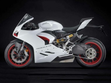 Ducati Panigale V2 Motorrad Verkleidung 2020-2024 - Weiss Rot Matt Schwarz