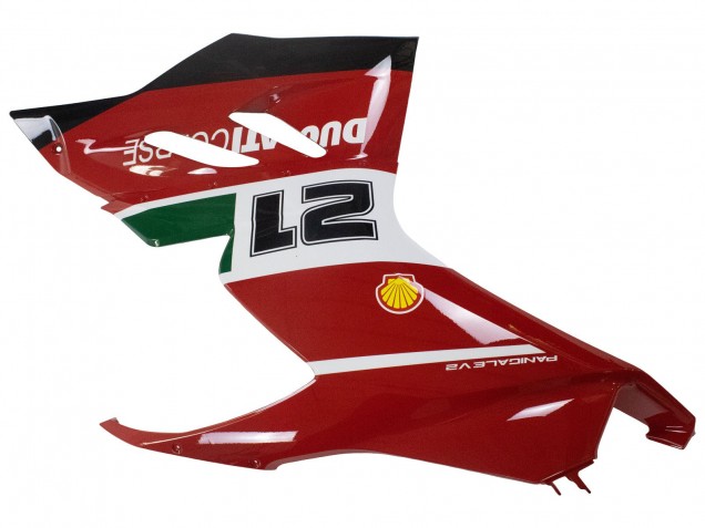 Ducati Panigale V2 Motorrad Verkleidung 2020-2024 - Weiss Rot Grun Matt Schwarz Corse 21