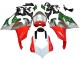 Ducati Panigale V2 Motorrad Verkleidung 2020-2024 - Silber Rot Grun