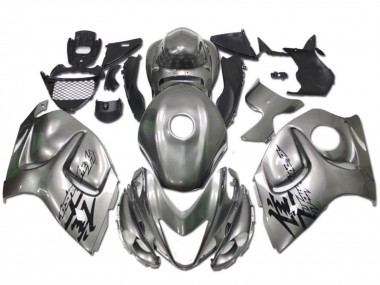 Suzuki GSXR 1300 Hayabusa Motorrad Verkleidung 2008-2020 - Silber