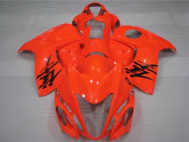 Suzuki GSXR 1300 Hayabusa Motorrad Verkleidung 2008-2020 - Rot mit Schwarz Aufkleber