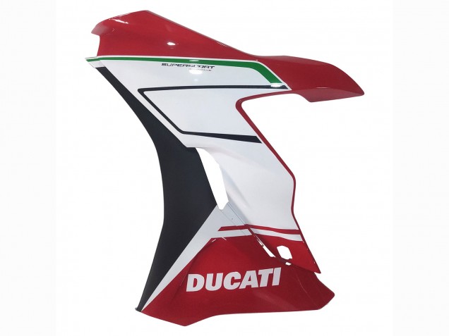 Ducati Supersport 939/939S Motorrad Verkleidung 2017-2022 - Weiss Rot Schwarz Grun