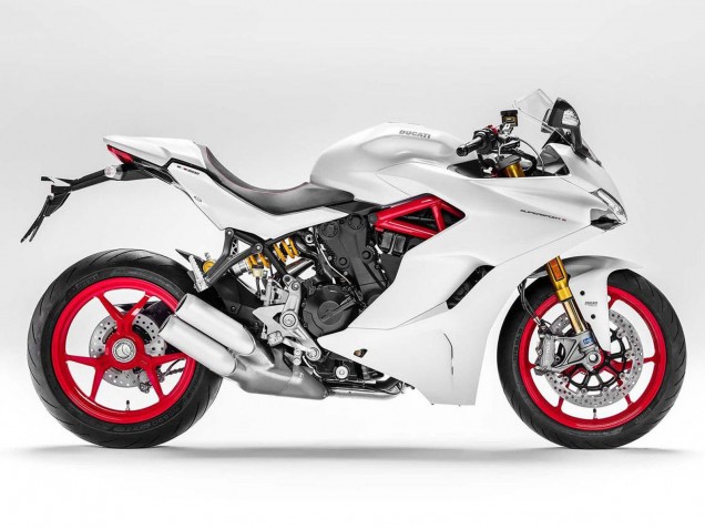 Ducati Supersport 939/939S Motorrad Verkleidung 2017-2022 - Weiss
