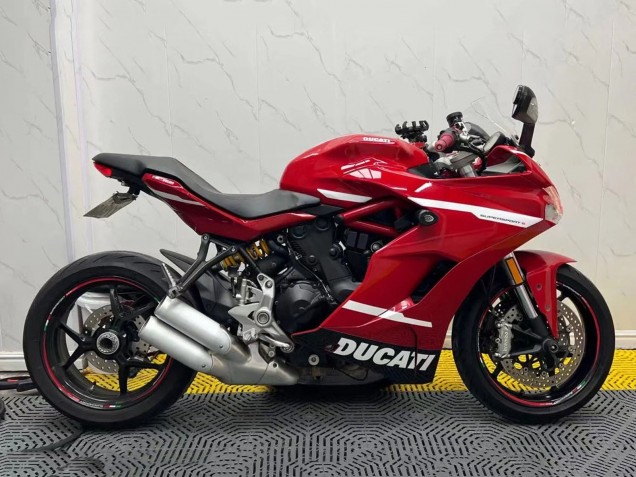 Ducati Supersport 939/939S Motorrad Verkleidung 2017-2022 - Rot Weiss Schwarz