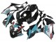BMW S1000RR Motorrad Verkleidung 2023-2024 - Hellblau Matt Schwarz Petronas