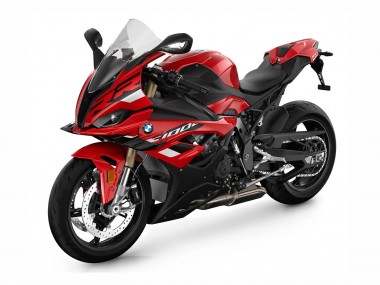 BMW S1000RR Motorrad Verkleidung 2023-2024 - Rot Matt Schwarz