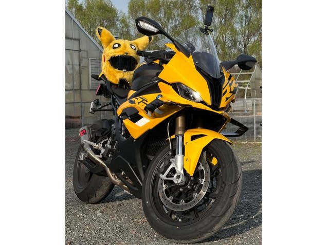 BMW S1000RR Motorrad Verkleidung 2023-2024 - Glanzendes Gelb