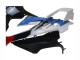 BMW S1000RR Motorrad Verkleidung 2023-2024 - Weiss Blau Rot Matt Schwarz