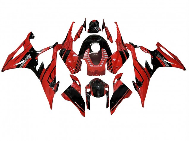 BMW S1000RR Motorrad Verkleidung 2019-2022 - Rot Schwarz