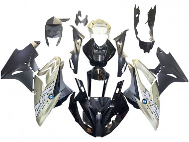 BMW S1000RR Motorrad Verkleidung 2017-2018 - Silber Schwarz