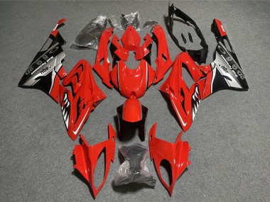 BMW S1000RR Motorrad Verkleidung 2015-2016 - Rot Grau Schwarz