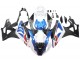 BMW S1000RR Motorrad Verkleidung 2009-2014 - Weiss Blau Matt Schwarz