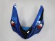 Kawasaki ZX6R Motorrad Verkleidung 2005-2006 - Blau Gelb Schwarz Hai