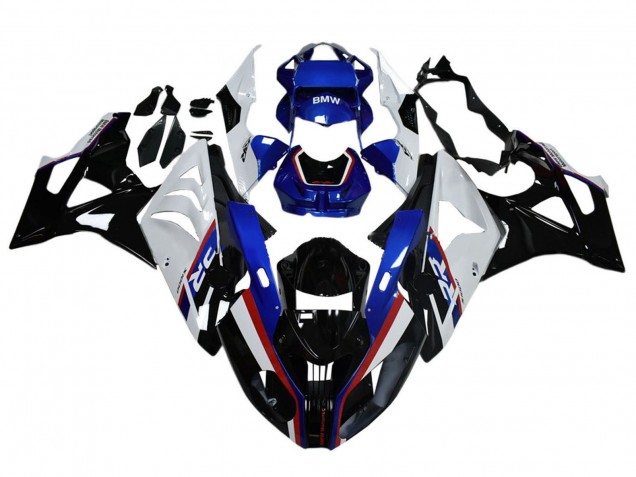 BMW S1000RR Motorrad Verkleidung 2009-2014 - Weiss Rot Blau Schwarz