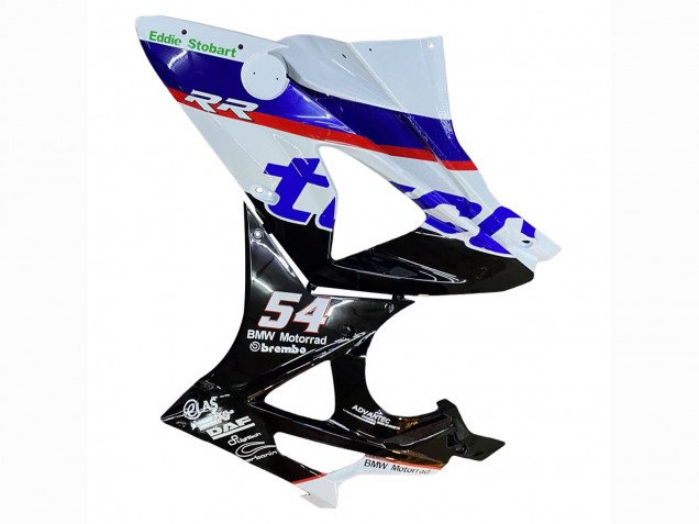 BMW S1000RR Motorrad Verkleidung 2009-2014 - Weiss Rot Blau Schwarz Tyco