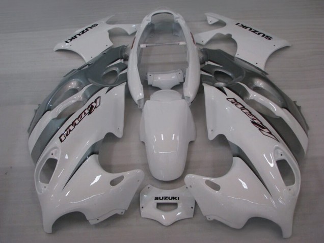 Suzuki GSX600F/GSX750F Motorrad Verkleidung 2004-2006 - Weiss