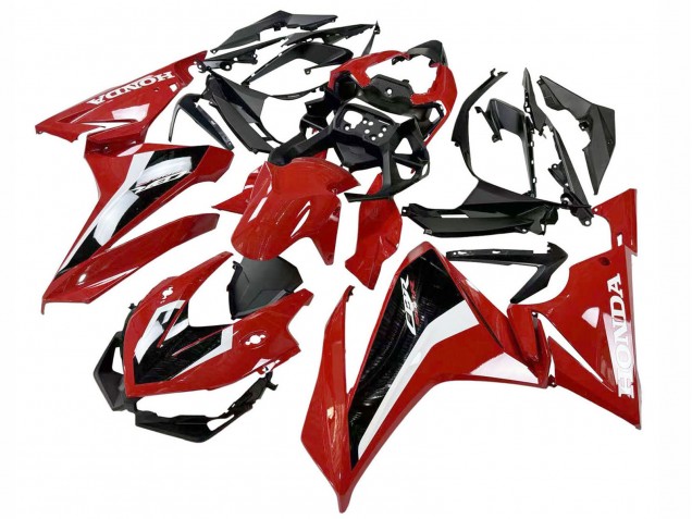 Honda CBR500R Motorrad Verkleidung 2022-2023 - Rot Weiss Schwarz