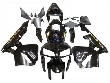 Honda CBR600RR Motorrad Verkleidung 2005-2006 - Schwarz mit Gold Logo
