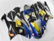 Kawasaki ZX6R Motorrad Verkleidung 2007-2008 - Blau Hai