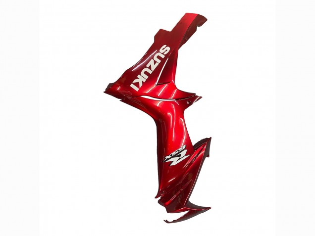 Suzuki GSXR 600 / GSXR 750 Motorrad Verkleidung 2011-2024 - Rot Weiss Aufkleber